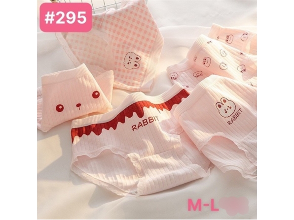 QUẦN COTTON THỎ 295 - LỐC 5 CÁI